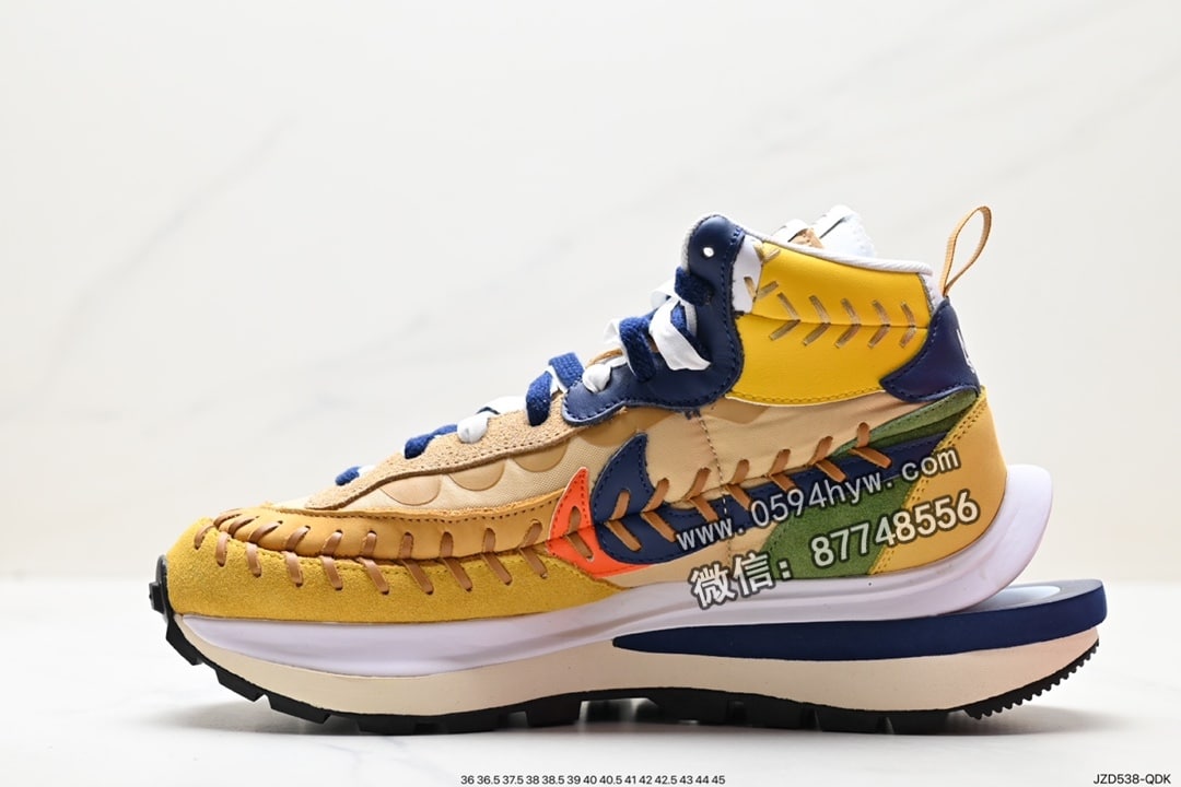 高帮, 跑鞋, 贾卡, 联名, 华夫, 三方联名, Nike VaporWaffle, NIKE, MULTI-COLOR, 2023, 07 - Nike VaporWaffle DH9186-001 高帮跑鞋