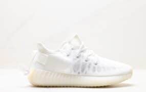 阿迪达斯 Yeezy Boost 350 V2 Mono Ice 爆米花运动鞋 货号: GW2869