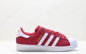 Adidasidas三叶草 Originals Superstar Pride RM贝壳头系列低帮板鞋 货号:H00183