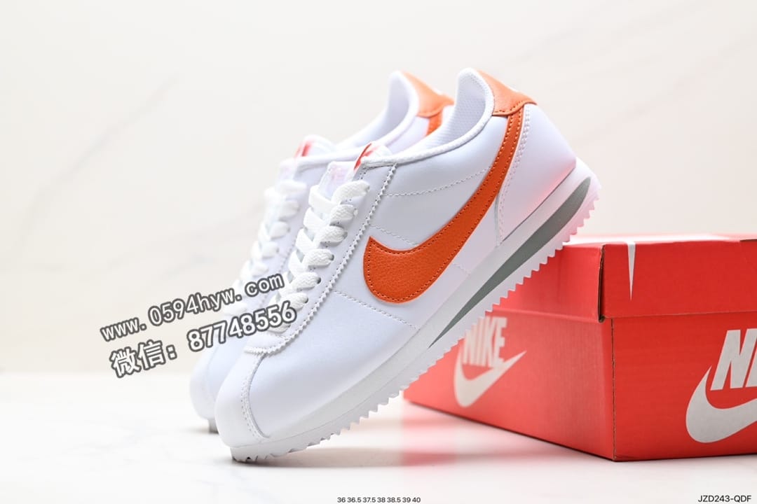 阿甘, 运动鞋, 跑鞋, 跑步鞋, Swoosh, NIKE - Nike Classic Cortez 经典轻便舒适男子阿甘鞋休闲跑步鞋 运动鞋 货号:FQ8144-102