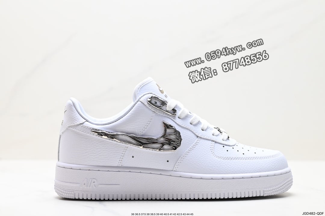 耐克Nike Air Force 1 Low 空军一号低帮休闲板鞋 货号：DH4406-100