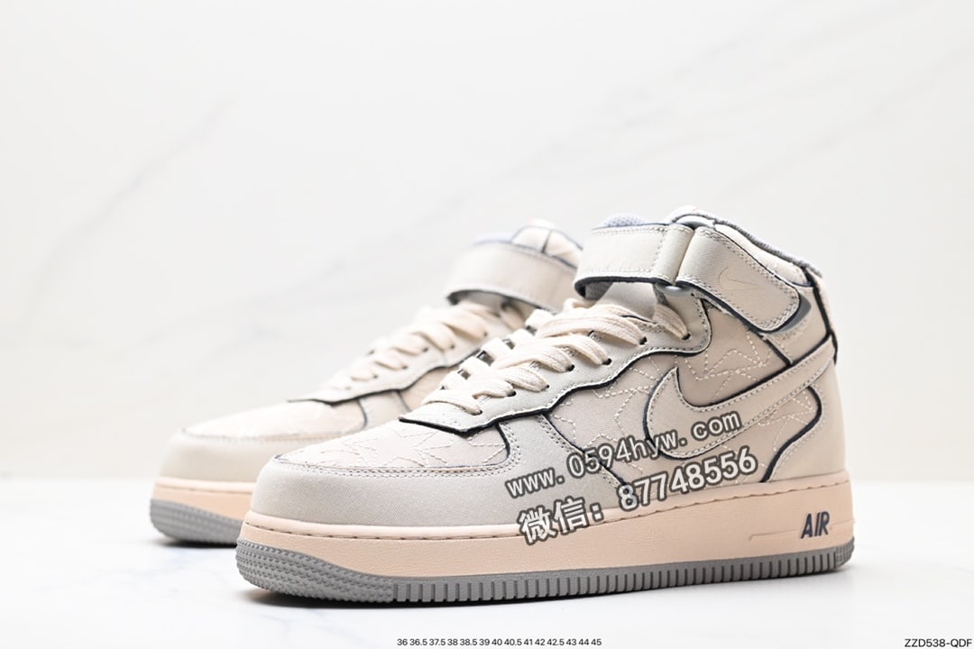 高帮篮球鞋, 高帮, 运动鞋, 篮球鞋, FORCE 1, Air Force 1, AI, 07 - Air Force 1 ‘07 Low 原楦头原纸板 高帮篮球鞋 灰色 货号：DZ5367-219