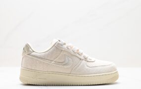 Nike Air Force 1 ‘07 白麻布钩子 低帮休闲板鞋 白色 CZ9084-200