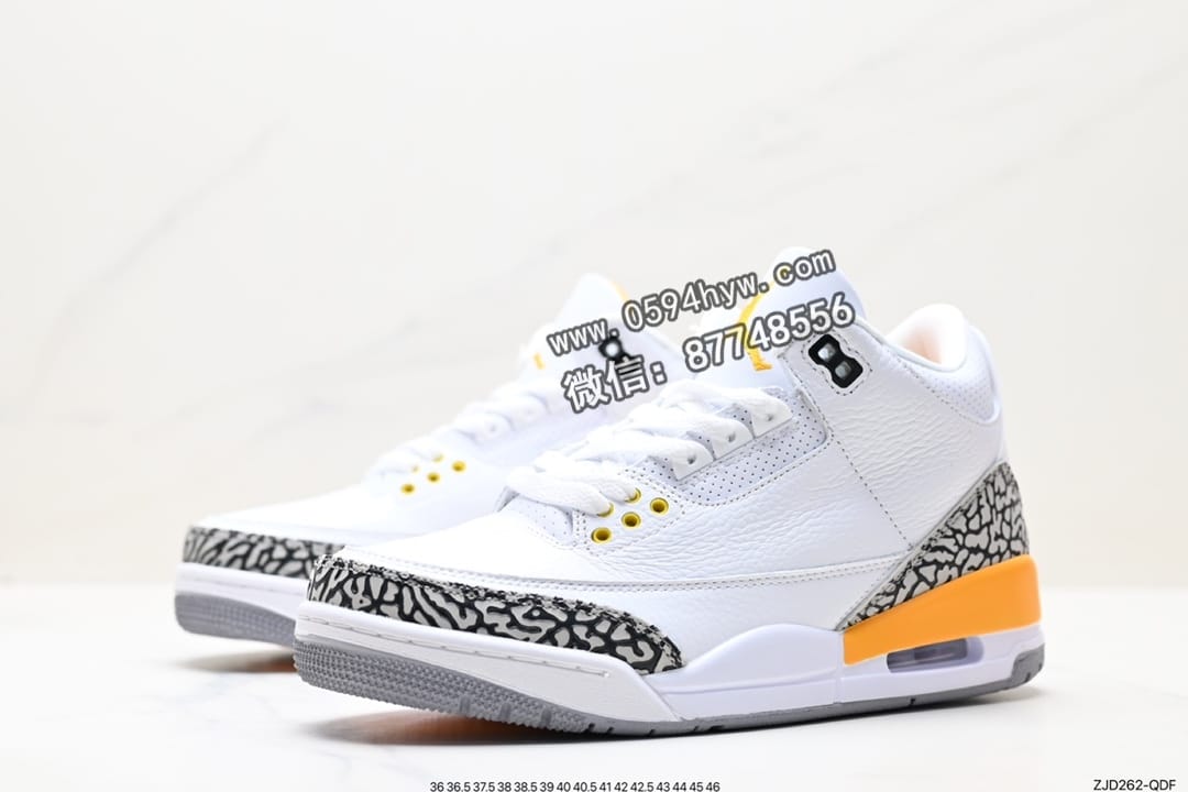 篮球鞋, 乔丹篮球鞋, 乔丹, Jordan, AJ3, Air Jordan 3 Retro, Air Jordan 3, Air Jordan - Air Jordan 3 Retro ”Hide and Sneak“ 白灰棕 AJ3 乔丹3代 aj3 乔3 乔丹篮球鞋系列 货号：CK9246-108