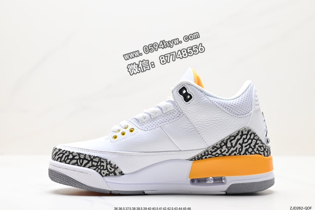 篮球鞋, 乔丹篮球鞋, 乔丹, Jordan, AJ3, Air Jordan 3 Retro, Air Jordan 3, Air Jordan - Air Jordan 3 Retro ”Hide and Sneak“ 白灰棕 AJ3 乔丹3代 aj3 乔3 乔丹篮球鞋系列 货号：CK9246-108