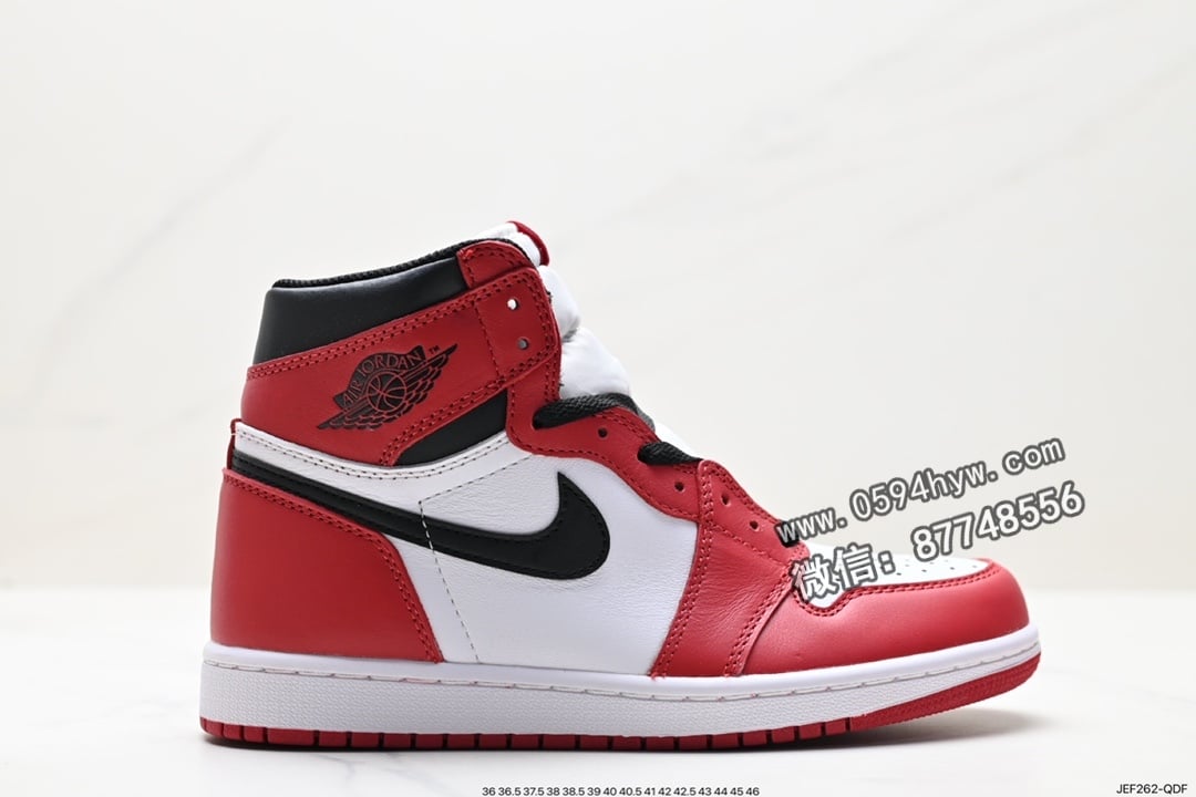 Nike Air Jordan 1 Retro High OG 黑白 AJ1 555088-140