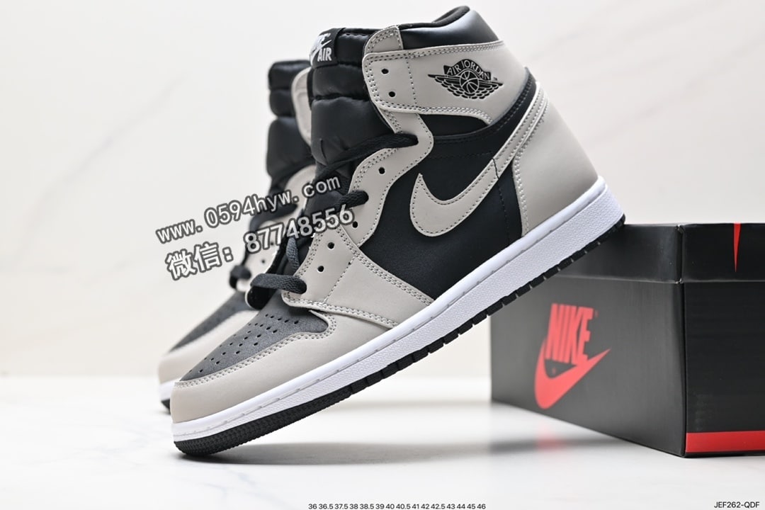 高帮篮球鞋, 高帮, 篮球鞋, Nike Air, Jordan, Black, Air Jordan 1, Air Jordan - 耐克 Nike Air Jordan 1 Retro High OG Black/White 高帮篮球鞋 货号：555088-140