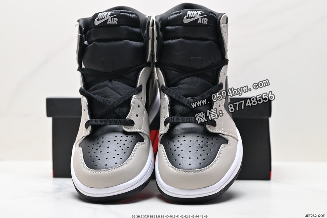 高帮篮球鞋, 高帮, 篮球鞋, Nike Air, Jordan, Black, Air Jordan 1, Air Jordan - 耐克 Nike Air Jordan 1 Retro High OG Black/White 高帮篮球鞋 货号：555088-140