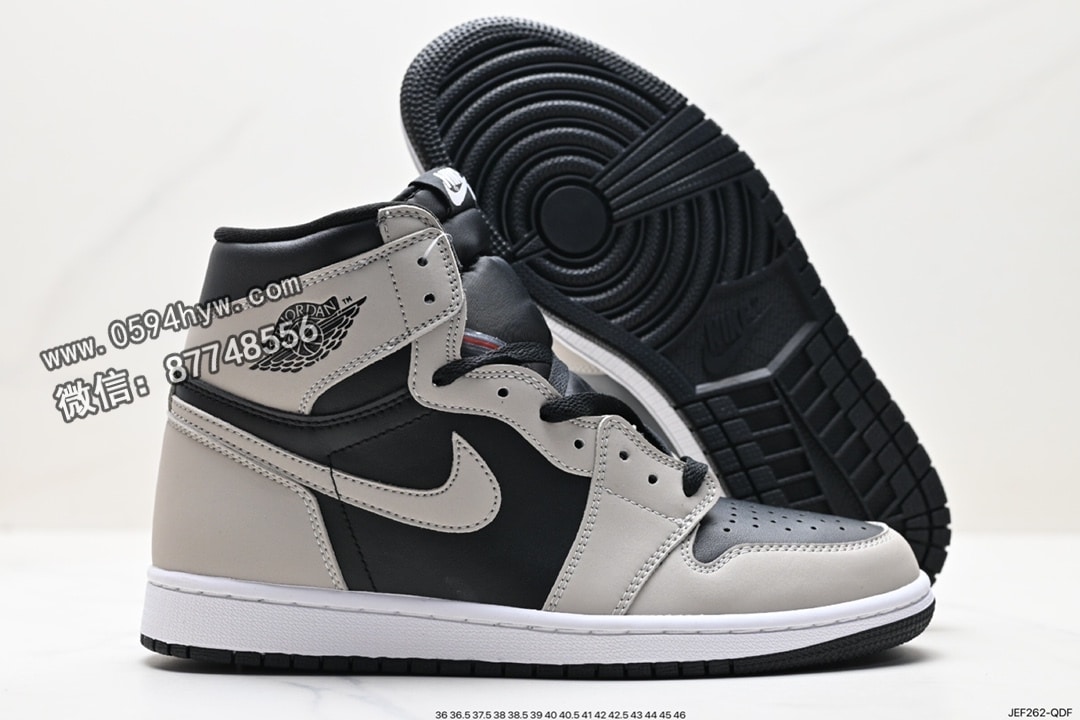 高帮篮球鞋, 高帮, 篮球鞋, Nike Air, Jordan, Black, Air Jordan 1, Air Jordan - 耐克 Nike Air Jordan 1 Retro High OG Black/White 高帮篮球鞋 货号：555088-140