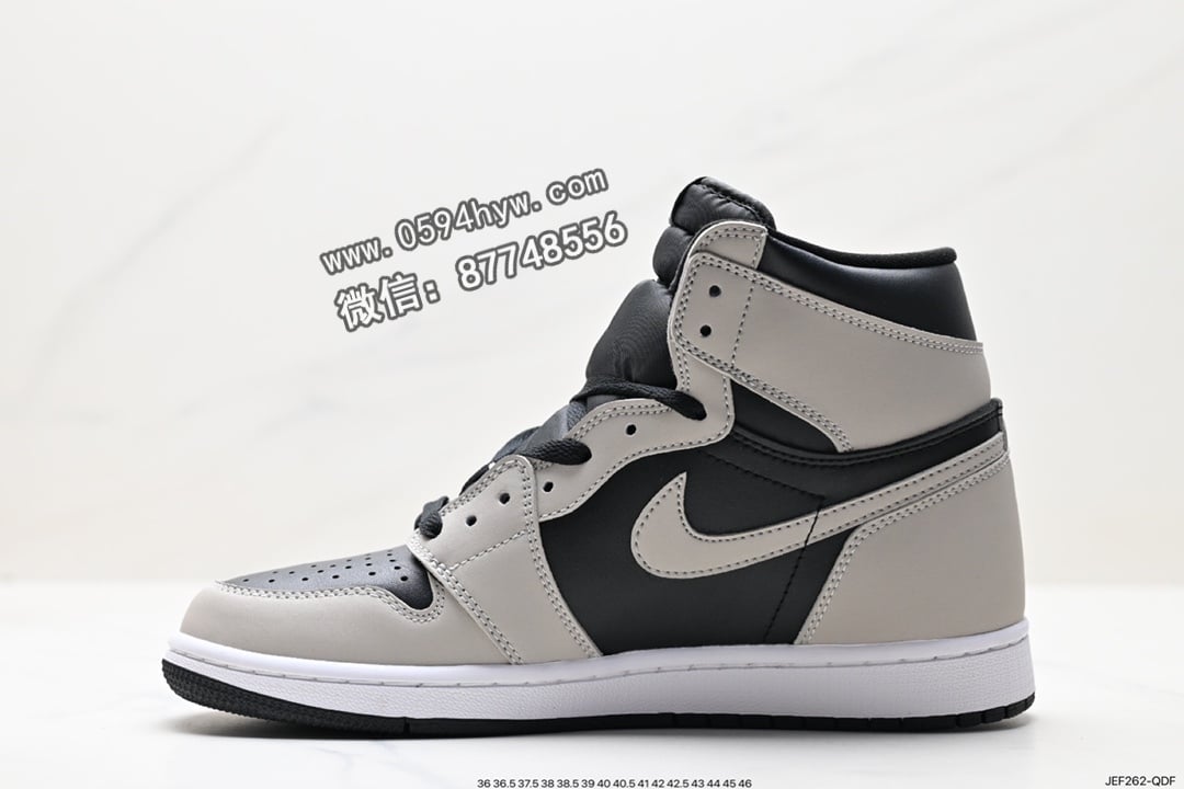 高帮篮球鞋, 高帮, 篮球鞋, Nike Air, Jordan, Black, Air Jordan 1, Air Jordan - 耐克 Nike Air Jordan 1 Retro High OG Black/White 高帮篮球鞋 货号：555088-140