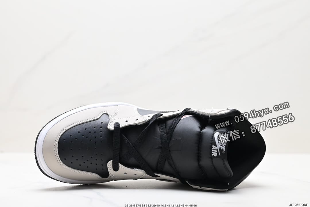 高帮篮球鞋, 高帮, 篮球鞋, Nike Air, Jordan, Black, Air Jordan 1, Air Jordan - 耐克 Nike Air Jordan 1 Retro High OG Black/White 高帮篮球鞋 货号：555088-140