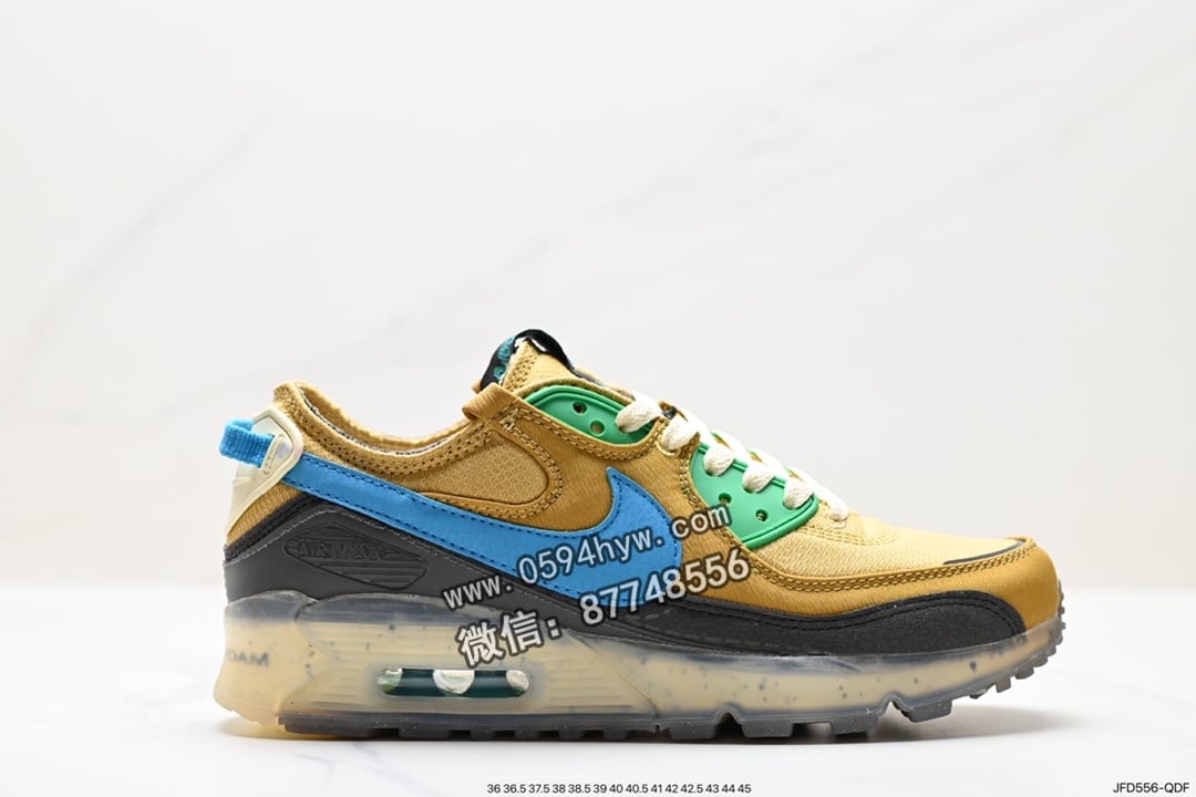 耐克Nike Air Max Terrascape 90 山川地形系列经典复古百搭休闲运动气垫慢跑鞋货号：DH4677-200