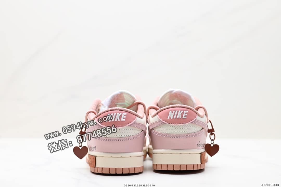 解构, 耐克, 板鞋, 扣篮系列, SB Dunk Low, Off-White, Nike SB Dunk Low, Nike SB Dunk, Nike SB, NIKE, EVA, Dunk Low, Dunk, 85, 2023, 07 - Nike SB Dunk Low “Milk White/Pink” 低帮滑板板鞋 颜色：白色/粉色 货号：JHD103-QDG