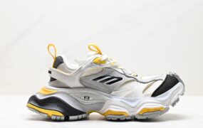 巴黎世家 BALENCIAGA 3XL Sneakers 3+ 低帮复古阔型底姥爹风潮流百搭休闲慢跑鞋 货号:78339 W2MV1 1170 尺码：35-46