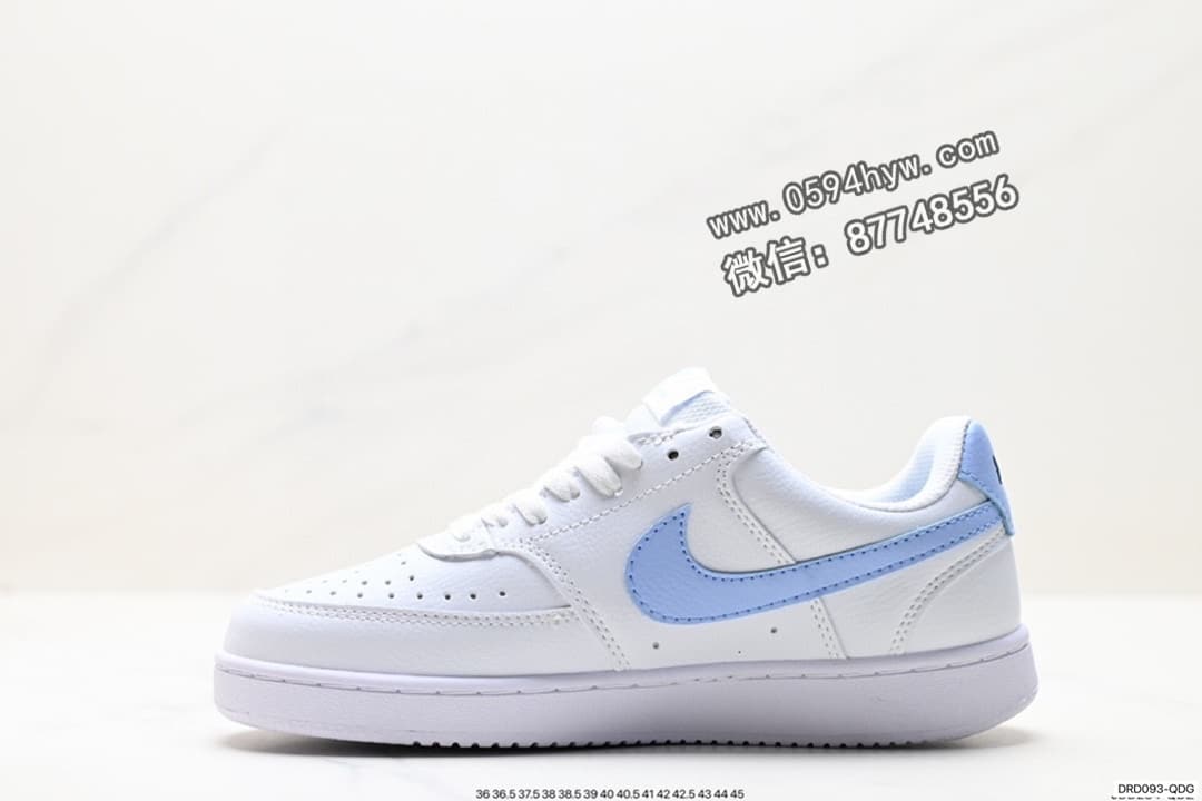 运动鞋, 篮球鞋, Nike Court Vision Low, NIKE, 2023, 07 - Nike Court Vision Low 白黑 鞋子 篮球鞋 高度 底低 颜色 白黑 货号 DH2987-103