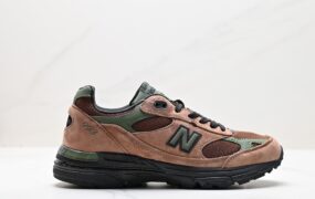 New Balance MAdidase in USA MR993 系列经典复古休闲运动鞋 奶白岩石灰货号: MR993ALD