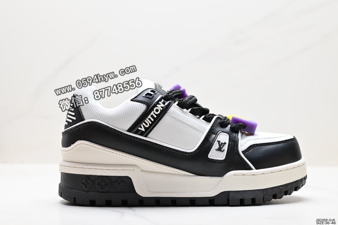 LV路易威登 Louis Vuitton Trainer Maxi Low Sneaker