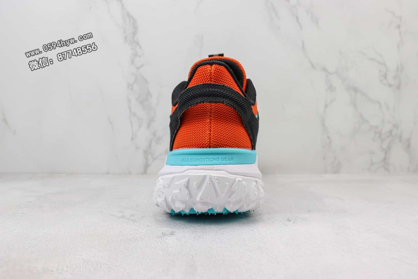 Nike ACG MOUNTAIN FLY 2 LOW户外登山系列 低帮休闲运动徒步鞋 白黑橙色 货号：DV7904-012 编码：AEE1G