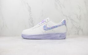 Nike Air Force 1 Low 空军一号低帮运动休闲板鞋 灰紫 CZ0377-200