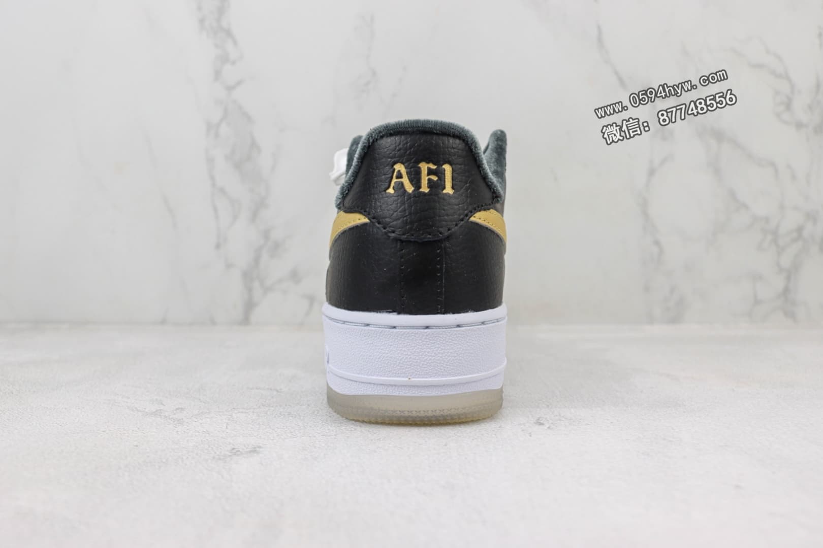 Nike Air Force 1 Low 空军一号低帮运动休闲板鞋 黑金 FN6977-010