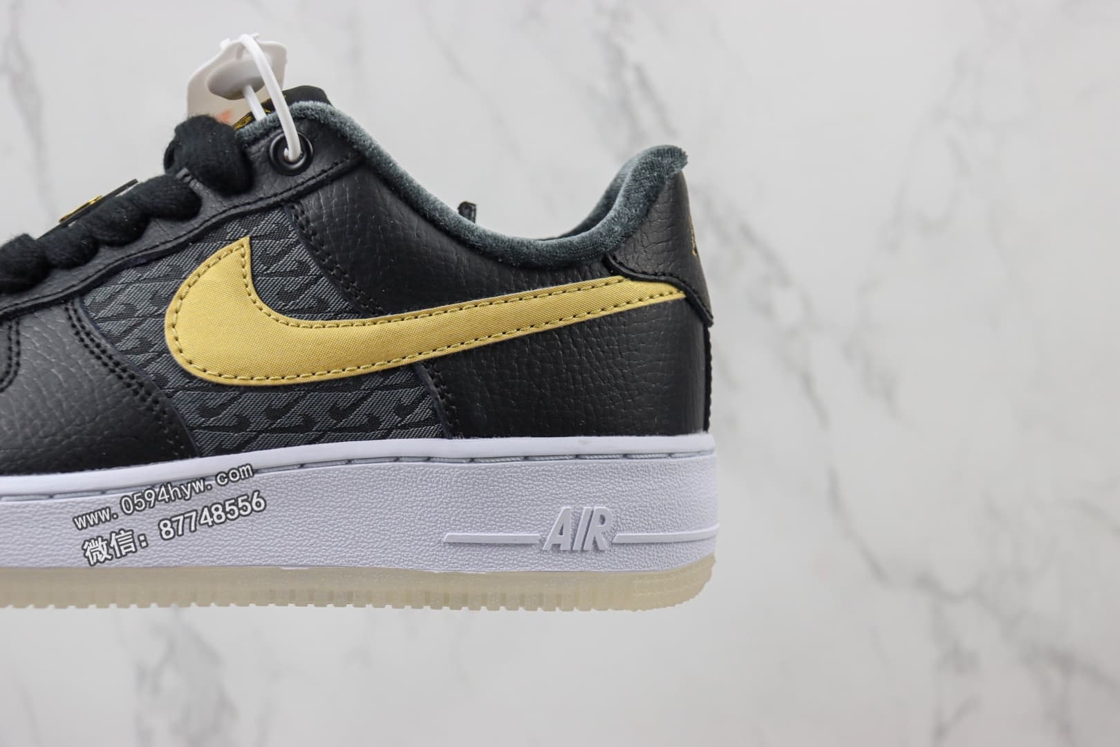 Nike Air Force 1 Low 空军一号低帮运动休闲板鞋 黑金 FN6977-010