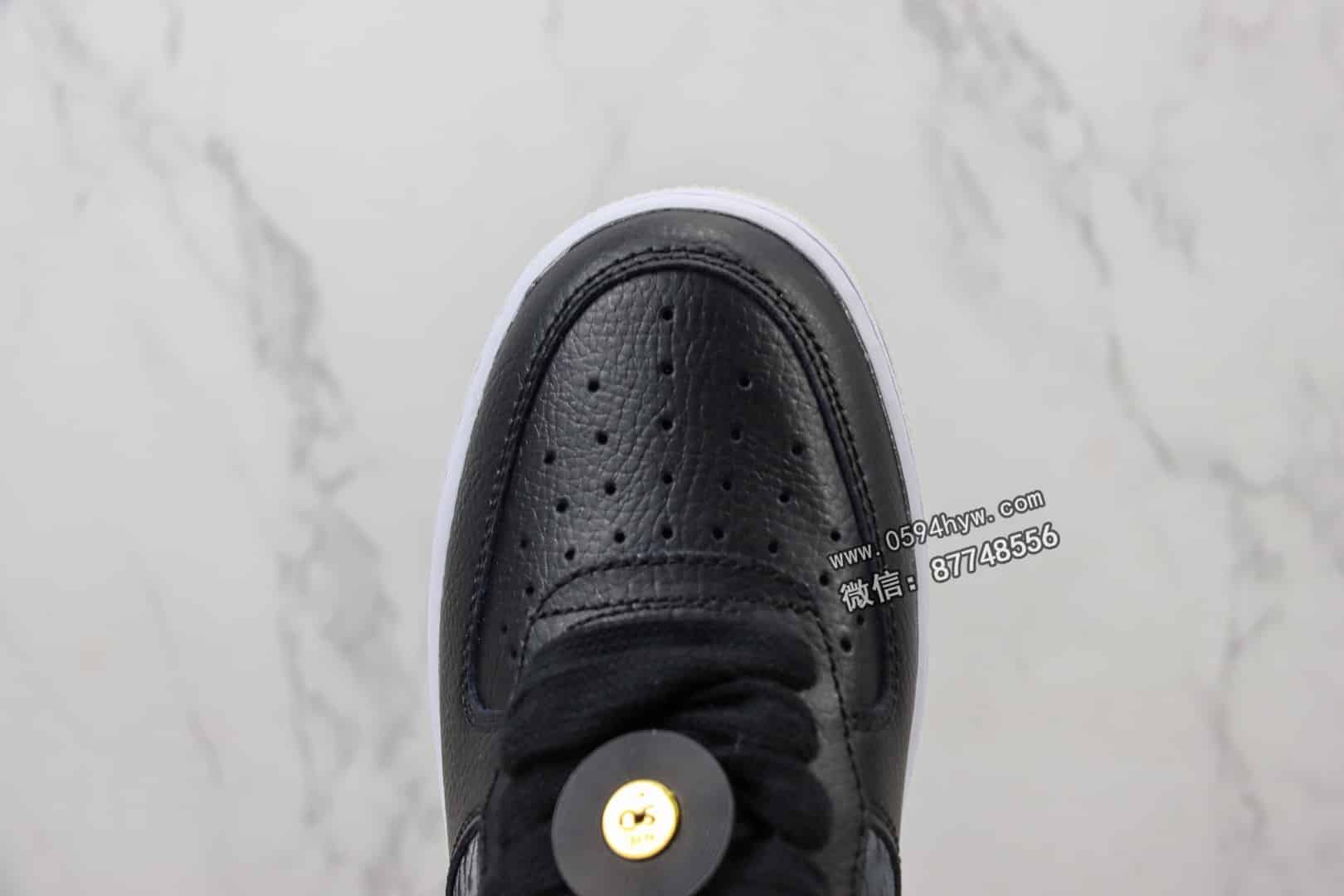 Nike Air Force 1 Low 空军一号低帮运动休闲板鞋 黑金 FN6977-010