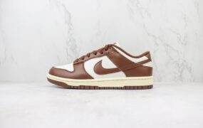 Nike SB DUNK DD1503-124 低帮板鞋 巧克力 白棕 货号：DD1503-124