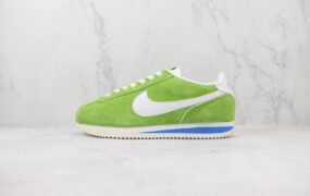 NK Classic Cortez Leather 阿甘复古初代皮革慢跑鞋 嫩绿 货号：FJ2530-300