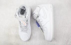 Air Force 1 ’07 Mid 白银 原楦头原纸板 空军版型 货号：MK0619-211