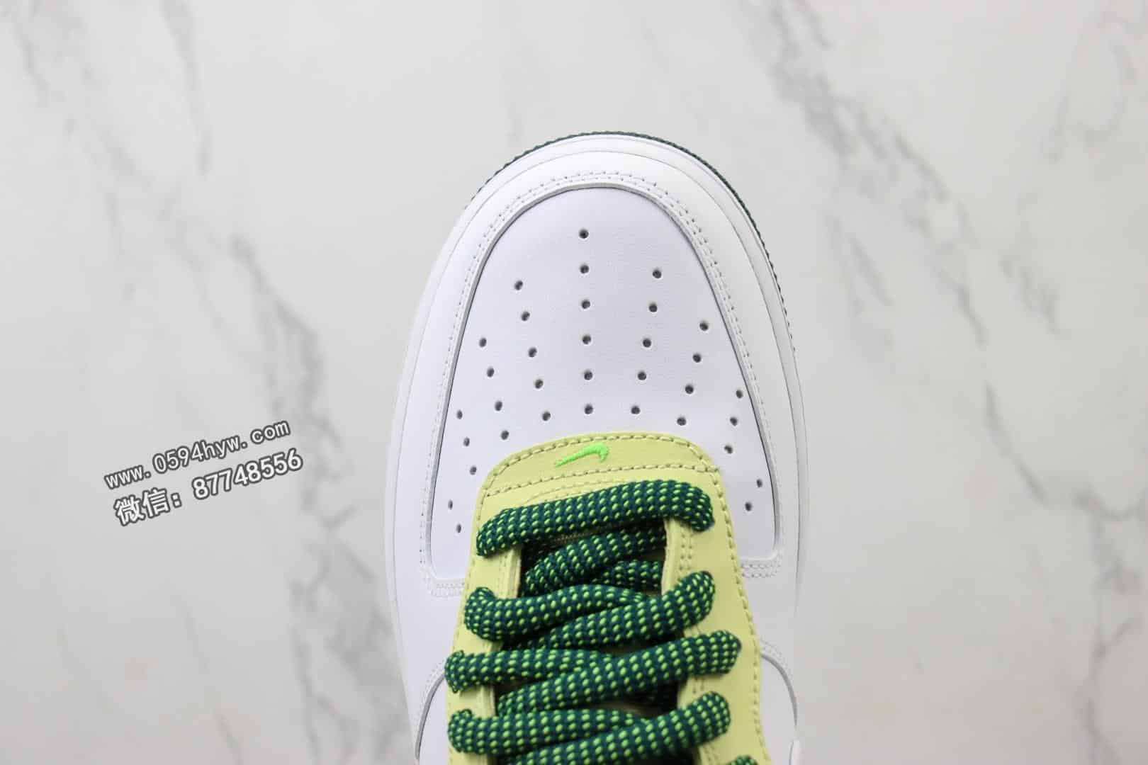 运动鞋, 空军一号, 板鞋, 休闲板鞋, Nike Air Force 1 Low, Nike Air Force 1, Nike Air, Air Force 1 Low, Air Force 1 - Nike Air Force 1 Low 空军一号低帮运动休闲板鞋 白绿货号：FB7402-100 编码：AWI1F