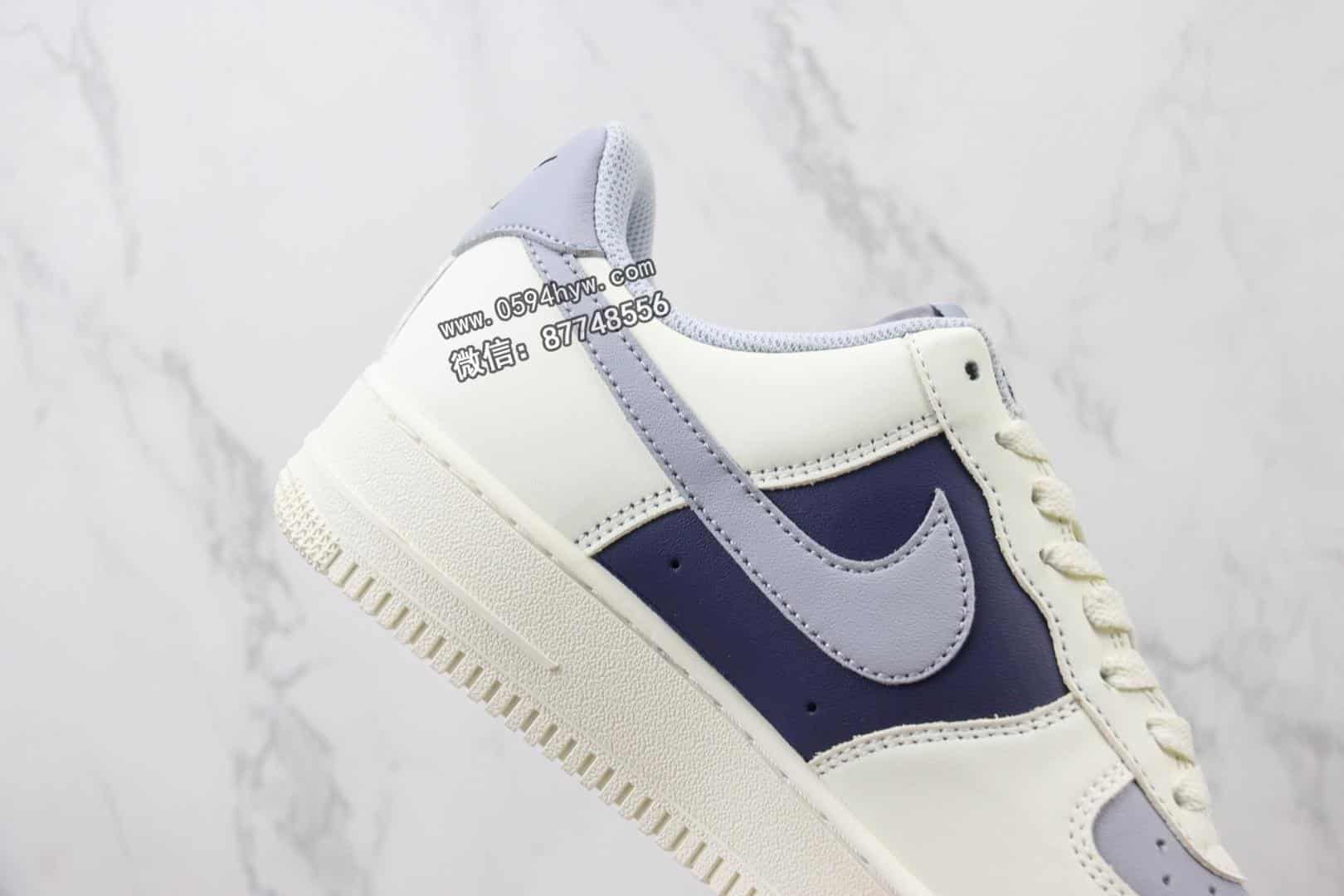 空军一号, 板鞋, 休闲板鞋, Nike Air Force 1 Low, Nike Air Force 1, Nike Air, Air Force 1 Low, Air Force 1 - Nike Air Force 1 Low "By You" 空军一号低帮运动休闲板鞋 空军 白灰蓝 编码：AWI1F