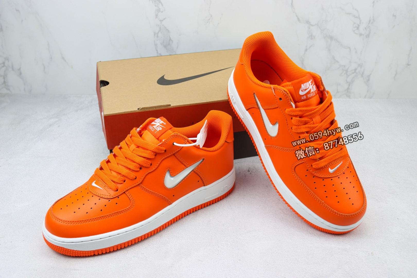 空军一号, 板鞋, Nike Air Force 1 Low, Nike Air Force 1, Nike Air, NIKE, Air Force 1 Low, Air Force 1 - 空军 小勾 橙色 Nike Air Force 1 Low 空军一号低帮运动休闲板鞋#原楦头原纸板 打造纯正空军版型 #专注外贸渠道 全掌内置蜂窝气垫  #原盒配件 原厂中底钢印、拉帮完美货号：FJ1044-800  编码：AWR1F
🌵Size：36 36.5 37.5 38 38.5 39 40 40.5 41 42 42.5 43 44 44.5 45