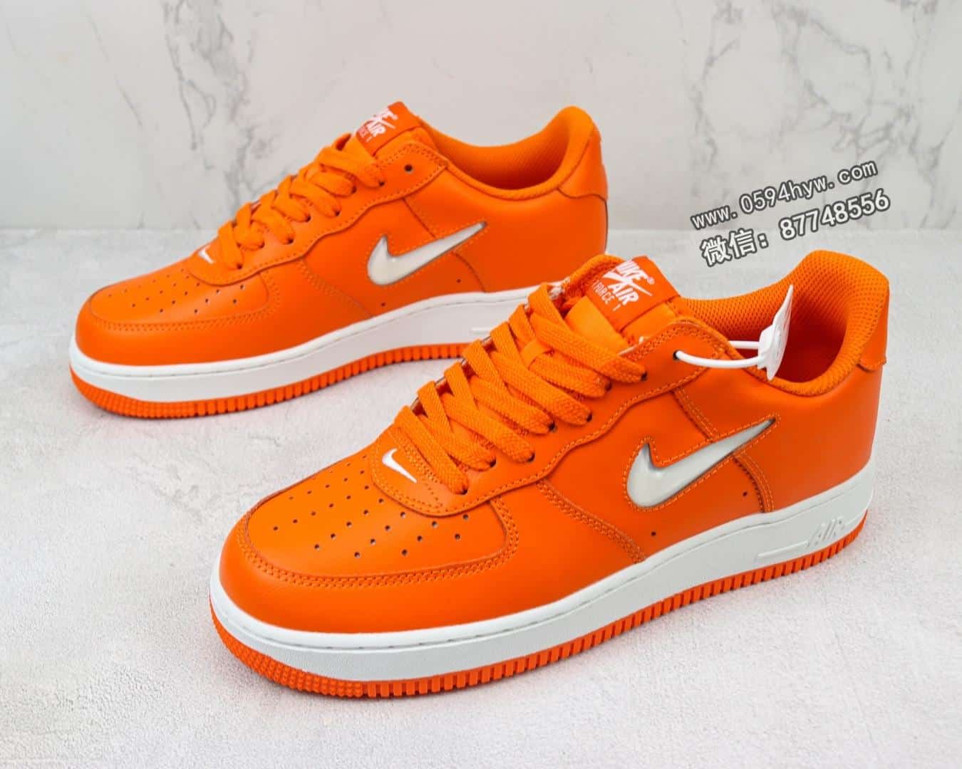 空军一号, 板鞋, Nike Air Force 1 Low, Nike Air Force 1, Nike Air, NIKE, Air Force 1 Low, Air Force 1 - 空军 小勾 橙色 Nike Air Force 1 Low 空军一号低帮运动休闲板鞋#原楦头原纸板 打造纯正空军版型 #专注外贸渠道 全掌内置蜂窝气垫  #原盒配件 原厂中底钢印、拉帮完美货号：FJ1044-800  编码：AWR1F
🌵Size：36 36.5 37.5 38 38.5 39 40 40.5 41 42 42.5 43 44 44.5 45