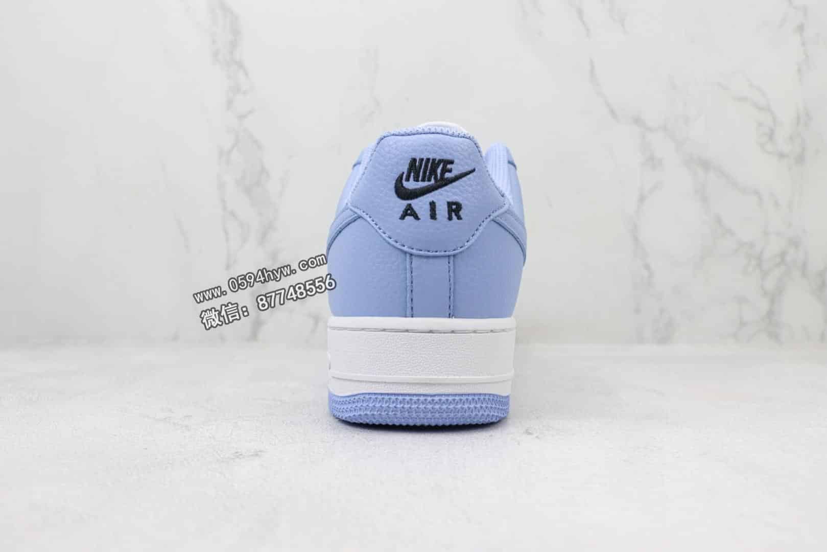 空军一号, 板鞋, Nike Air Force 1 Low, Nike Air Force 1, Nike Air, NIKE, Air Force 1 Low, Air Force 1 - Nike Air Force 1 Low "By You" 定制配色 空军一号低帮运动休闲板鞋 白蓝 鞋子货号：CW2288-111 编码：AWR1F