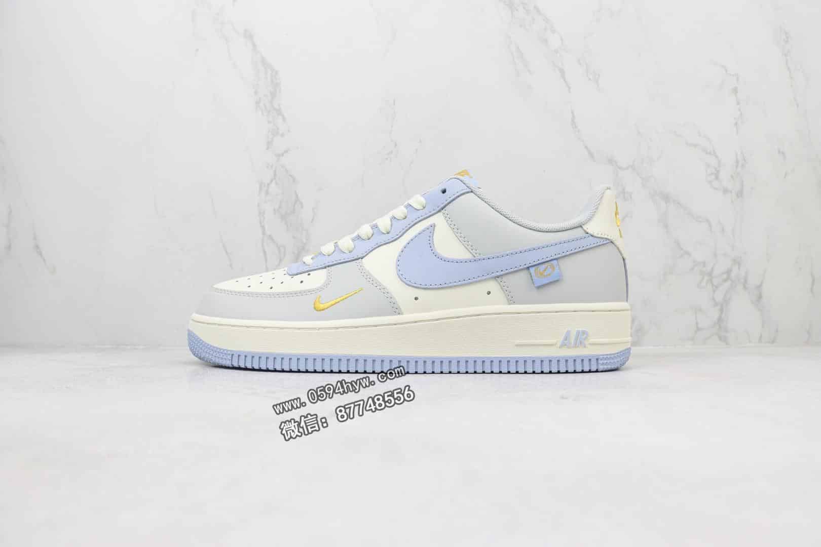 板鞋, 休闲板鞋, Nike Air, NIKE, FORCE 1, Air Force 1, AI - 品牌：Nike
系列：Air Force 1
鞋子类型：低帮运动休闲板鞋
颜色：灰白紫
货号：DB3301-117