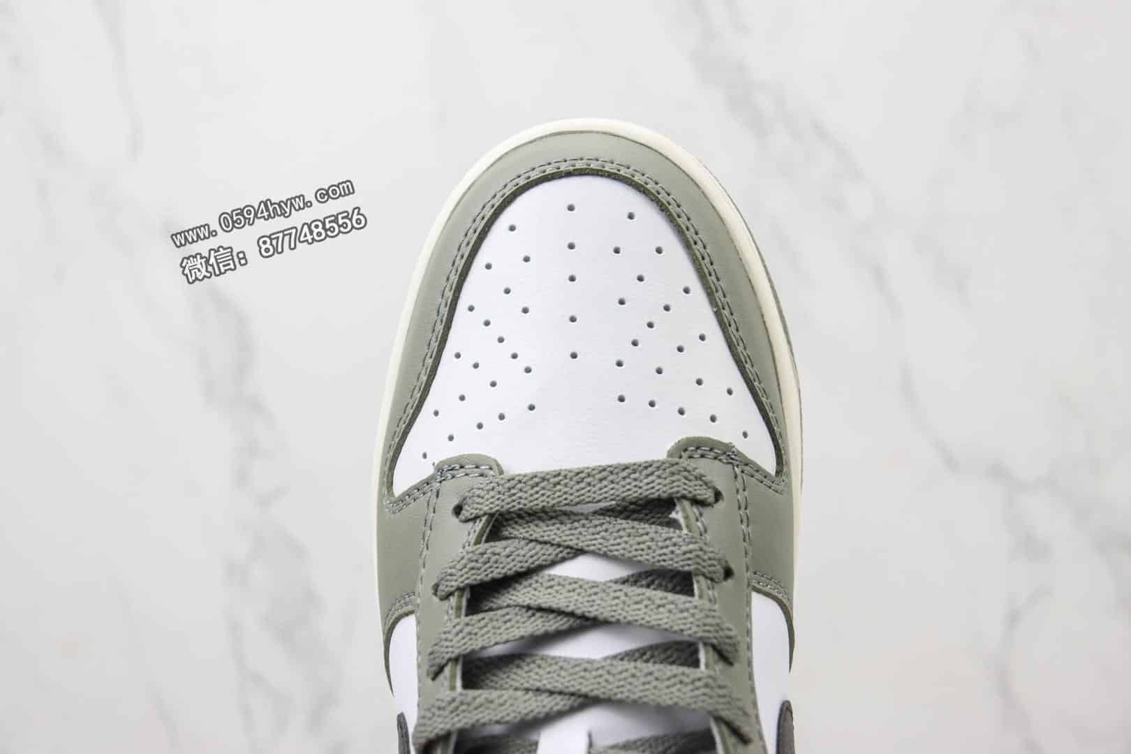 板鞋, 扣篮系列, Zoom Air, Zoom, Nike SB, NIKE, FZ4624-001 - DUNike SB DuNike Low 扣篮系列低帮休闲运动滑板板鞋 橄榄绿 黑白绿 货号：FZ4624-001