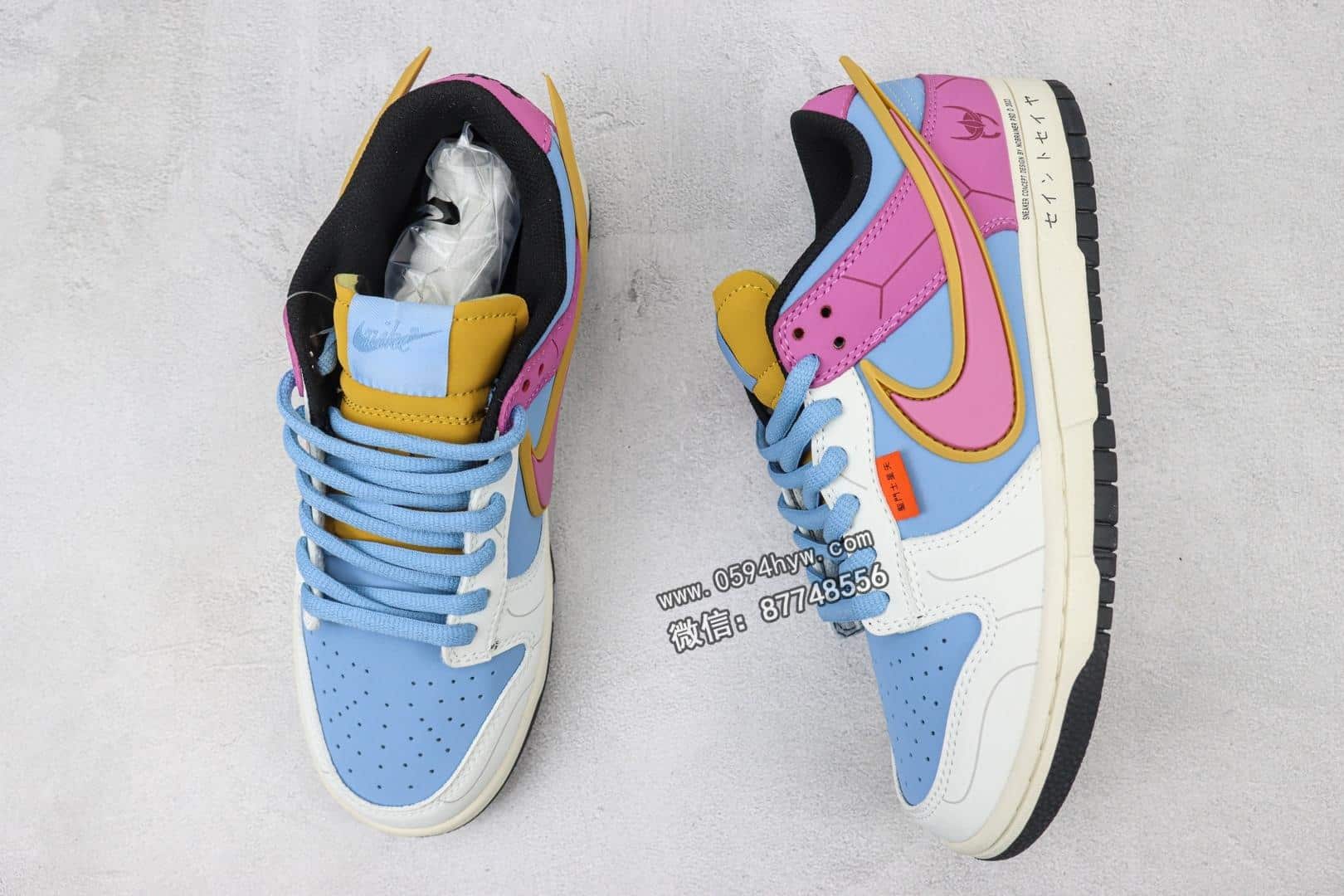 Nike 飞翼 DuNike 圣斗士星矢联名 x Nike SB DuNike Low 高帮篮球鞋 涂鸦 灰色 货号：ZD2356-153