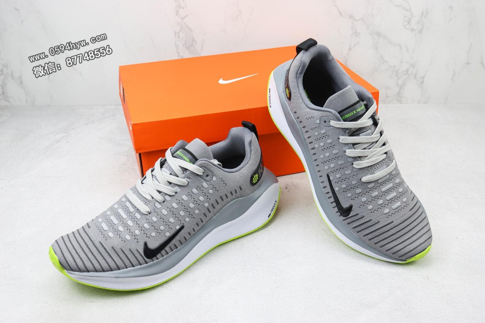 跑鞋, Zoom Air, Zoom, React, Nike React, NIKE - Nike REACTX INFINITY RUN 4跑鞋 深灰 货号：DR2665-002