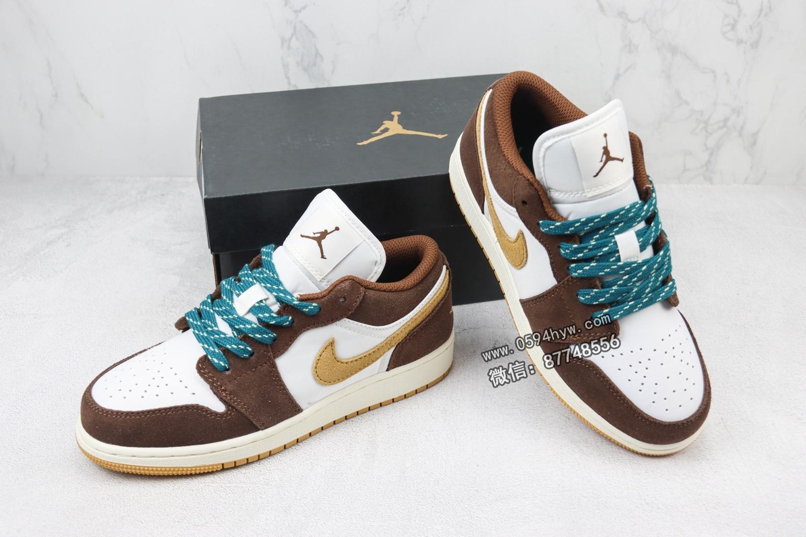 Nike Air, NIKE, Jordan, Air Jordan 1 Low, Air Jordan 1, Air Jordan, AI - Nike Air Jordan 1 Low 低帮棕白 货号：FB2216-200