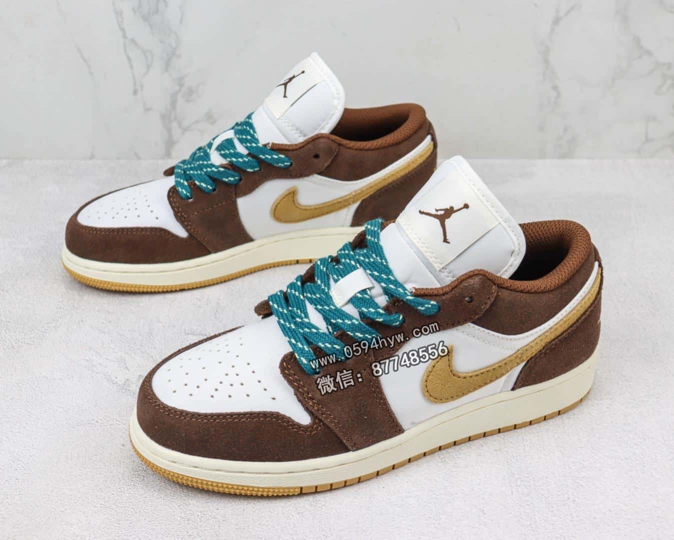 Nike Air, NIKE, Jordan, Air Jordan 1 Low, Air Jordan 1, Air Jordan, AI - Nike Air Jordan 1 Low 低帮棕白 货号：FB2216-200