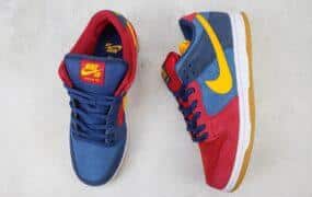 DUNike DJ0606-400巴塞罗那 红蓝 Nike SB DuNike Low “Barcelona”  低帮休闲板鞋