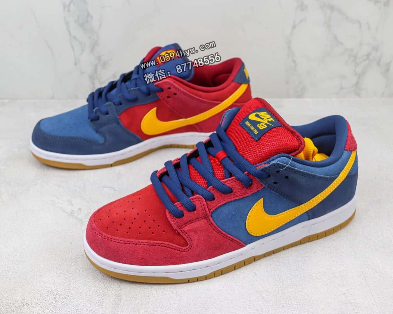 运动鞋, 板鞋, 休闲板鞋, SB Dunk Low, Nike SB, NIKE - DUNike DJ0606-400巴塞罗那 红蓝 Nike SB DuNike Low "Barcelona"  低帮休闲板鞋