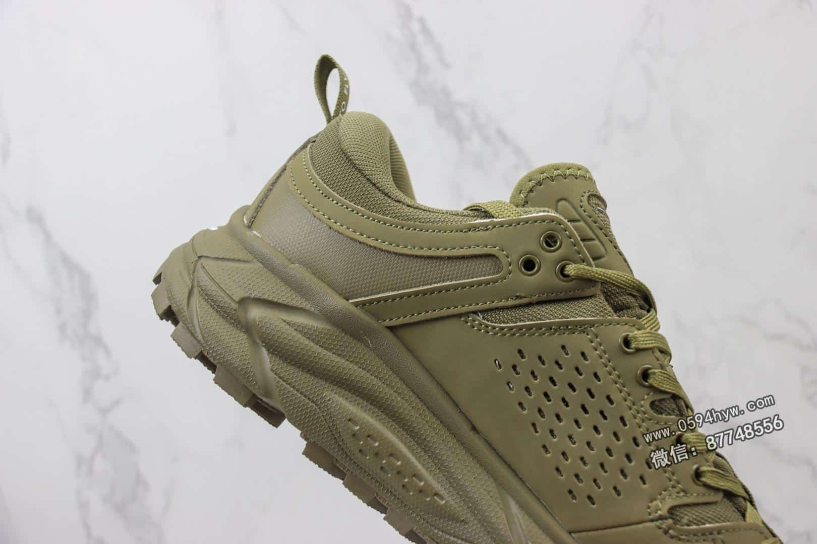 联名, Tor Ultra, PE, HOKA - HOKA Tor Ultra x JLAL联名 减震防滑耐磨户外功能鞋 登山徒步鞋 货号：1105689/BTOL 军绿