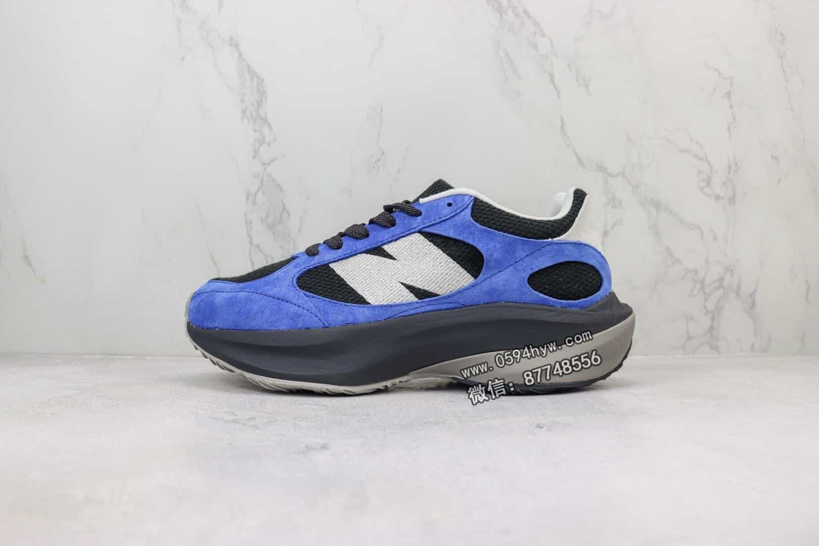 跑鞋, 新百伦, 慢跑鞋, Warped Runner, PE, New Balance - 品牌：New Balance
系列：Warped Runner
鞋子类型：复古老爹风休闲运动慢跑鞋
颜色：黑蓝
货号：UWRPDTBK