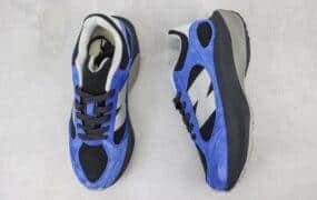 品牌：New Balance
系列：Warped Runner
鞋子类型：复古老爹风休闲运动慢跑鞋
颜色：黑蓝
货号：UWRPDTBK