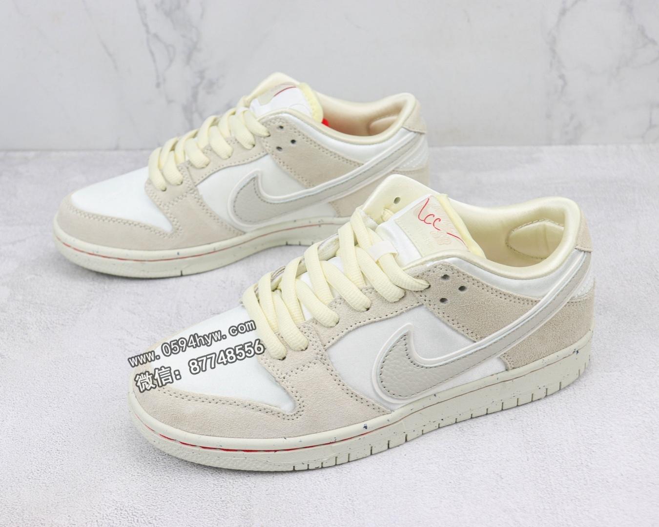 板鞋, 休闲板鞋, SB Dunk Low, Nike SB Dunk Low, Nike SB Dunk, Nike SB, Dunk Low, Dunk - TOP纯原 DUNike FZ5654-100 白奶茶 白卡其 Nike SB DuNike Low 低帮休闲板鞋