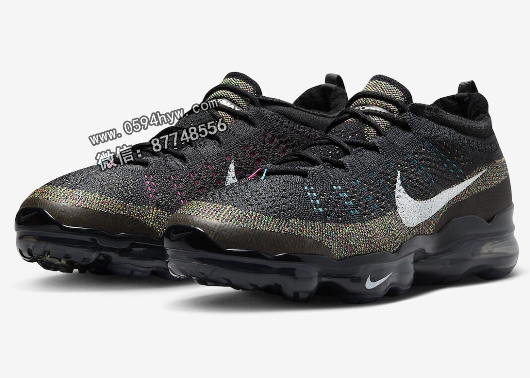 2024年春季，Nike Air VaporMax 2023 Flyknit将推出煤黑色和多彩款式