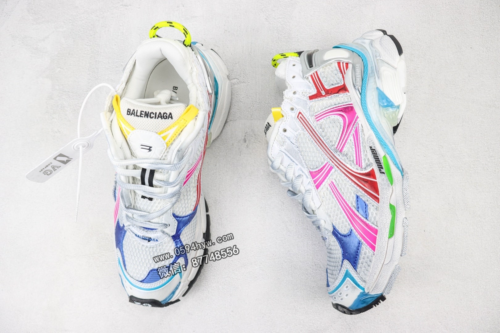 VG纯原 Balenciaga 巴黎世家  7.5代 低帮 Runner 做旧 运动休闲鞋