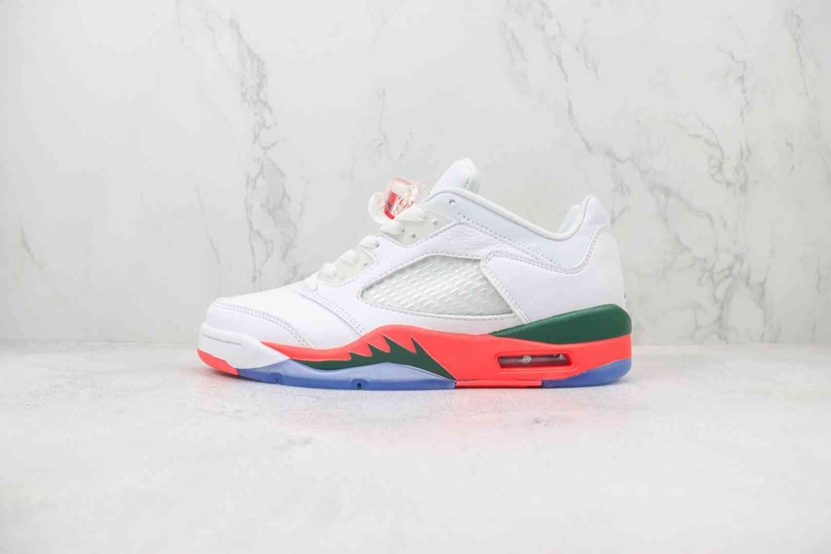 Air Jordan 5 Retro Low 低帮篮球鞋 灰色 货号：FQ1316-018