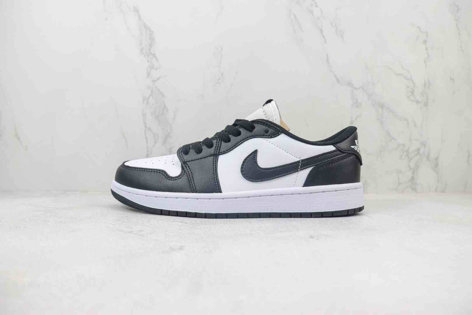 Air Jordan AJ1 Low SE GS 黑白 高帮篮球鞋 货号：CZ0790-110